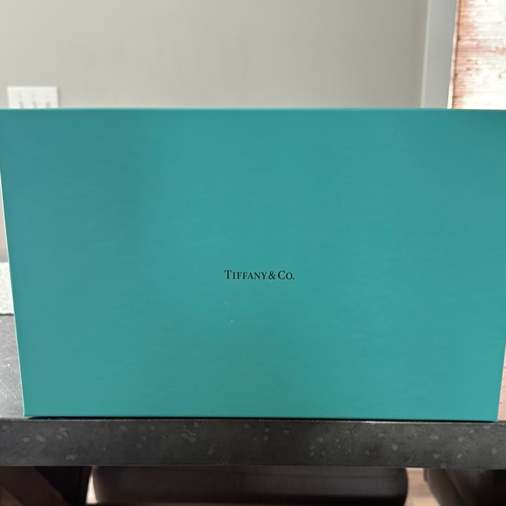 Very large Tiffany & Co. Teal Gift Box